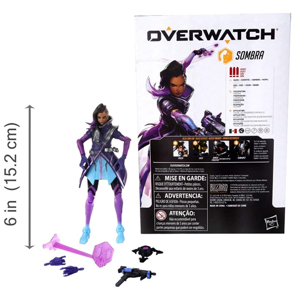 Overwatch Ultimates Action Figure- Sombra